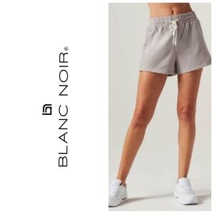 Blanc Noir Silk Lounge Shorts